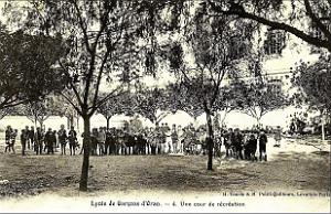 3070- Oran - Lycee Lamoriciere - Cour de Recreation